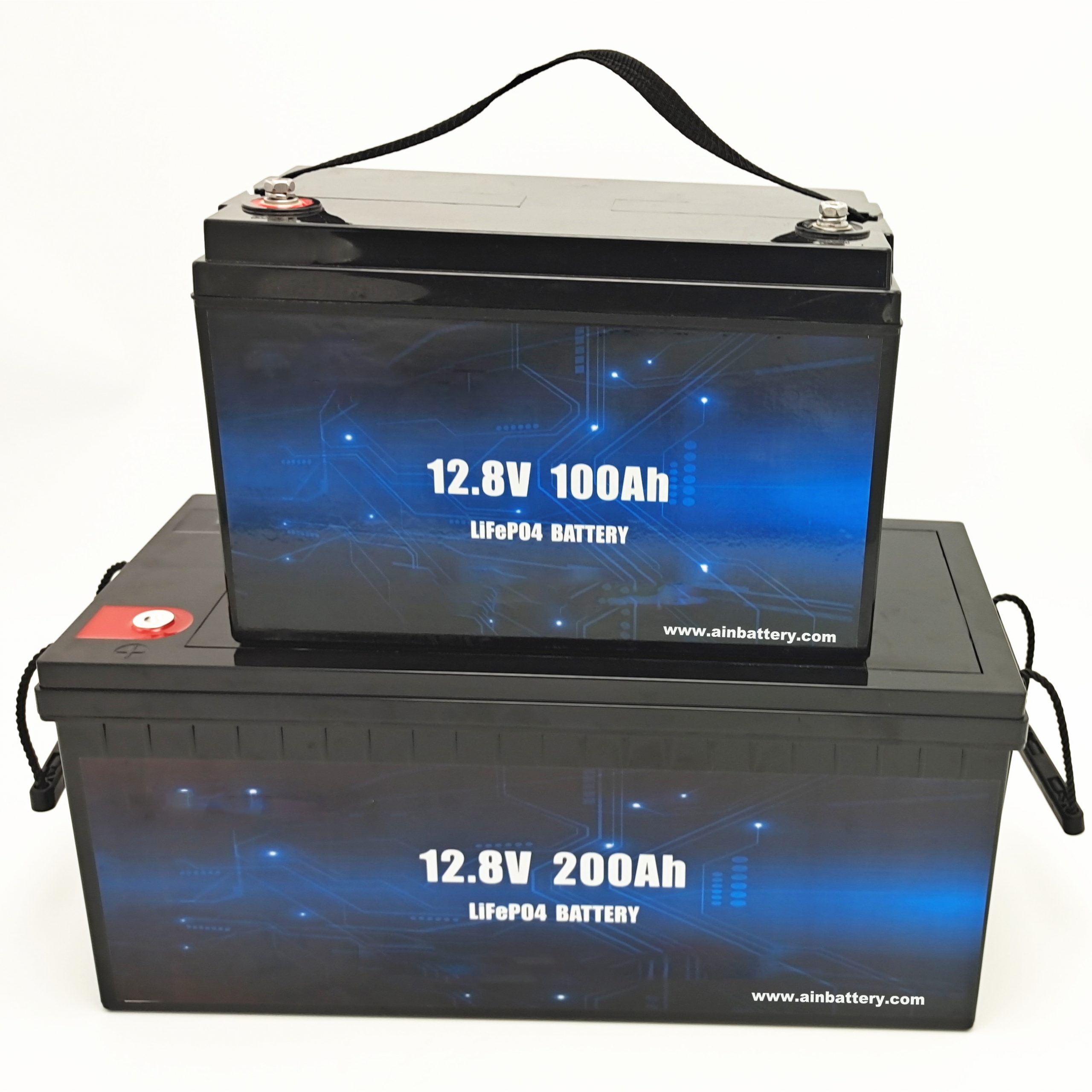 Deep Cycle LiFePO4 Solar Battery 12V 100Ah / 200Ah Golf Cart Baterai ...