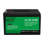 12.8V 10Ah LiFePO4 Penggantian Asam Timbal Paket Baterai Lithium ion 12V 10Ah
