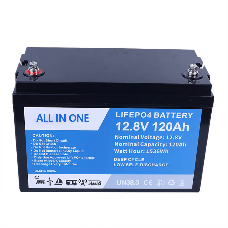 Baterai Isi Ulang Baterai Lithium Ion 12V 120Ah - Ainbattery.com