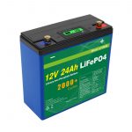 Solar Deep Cycle 24v 48v 24ah Lifepo4 Paket Baterai Baterai UPS 12v 24ah