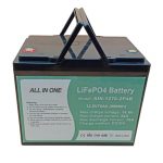 Baterai LiFePO4 896Wh yang dapat diisi ulang 12V 70Ah untuk kendaraan listrik