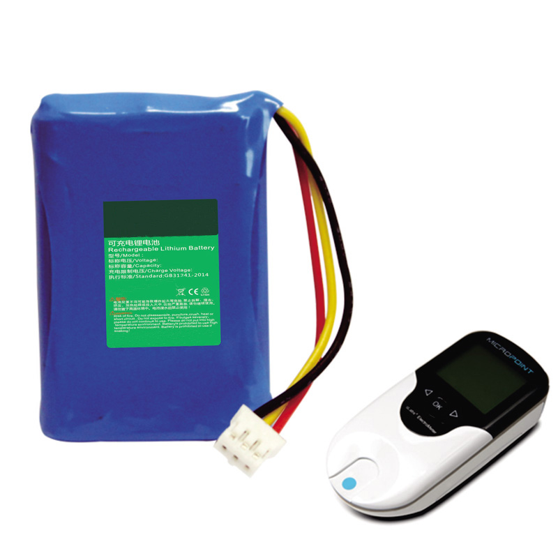 18650 Baterai lithium detektor elektrokimia portabel 3.6V 5000mAh ...