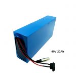 Paket baterai Isi Ulang yang disesuaikan, baterai lithium 60v 20ah EV
