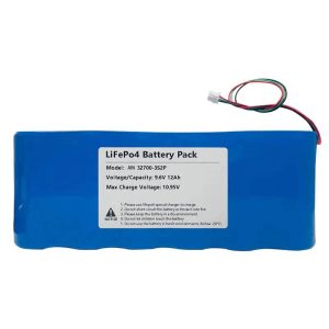Baterai Lifepo4 9.6V 12AH 3S2P untuk Lampu Jalan Tenaga Surya