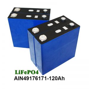 LiFePO4 Prismatic Battery 3.2V 120AH untuk UPS sepeda motor tata surya