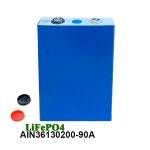 Baterai Prismatik LiFePO4 3.2V 90AH LiFePO4 baterai isi ulang sel untuk alat-alat listrik mobil kursi roda listrik
